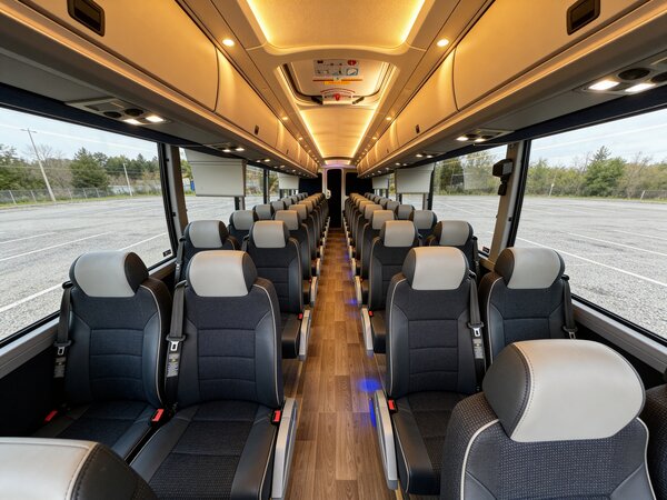 15 Passenger Minibus Inside