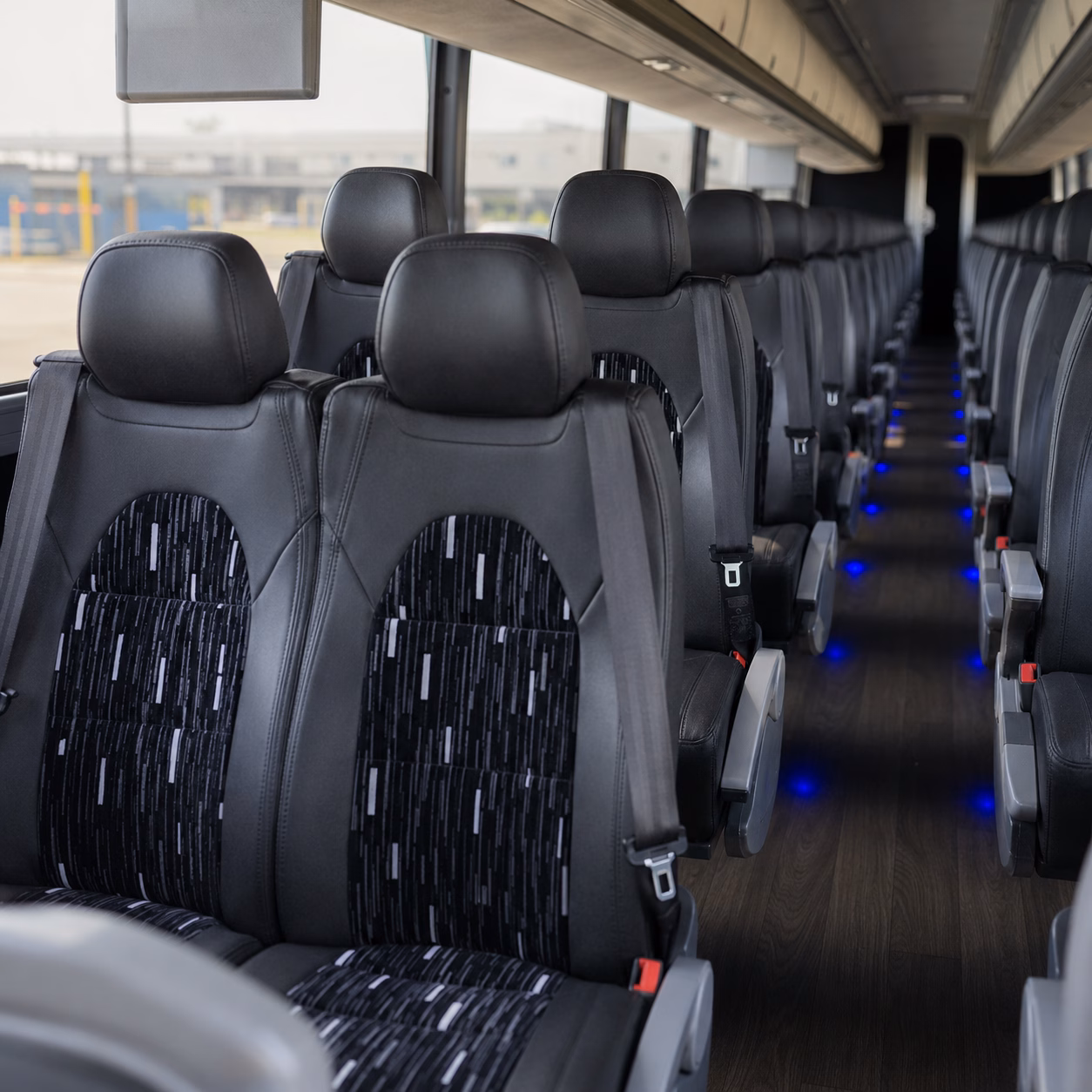 carlsbad charter bus interior