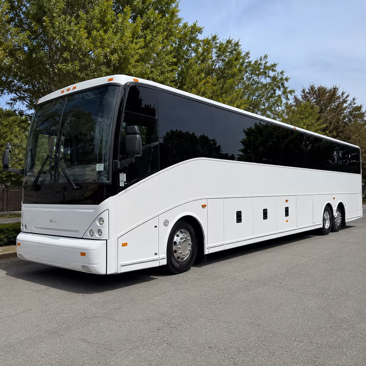 carlsbad charter bus rental exterior