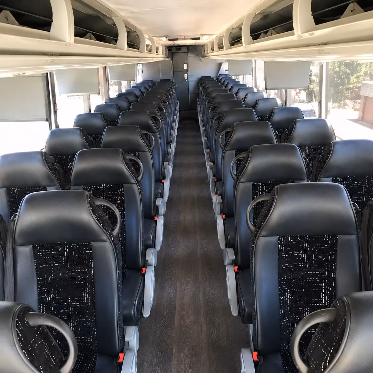 charter bus shuttle service for camp pendleton personnel and units