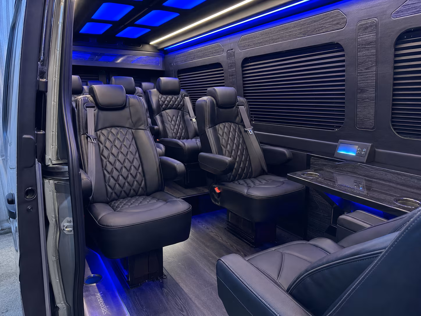 sprinter van transportation for groups and events across carlsbad